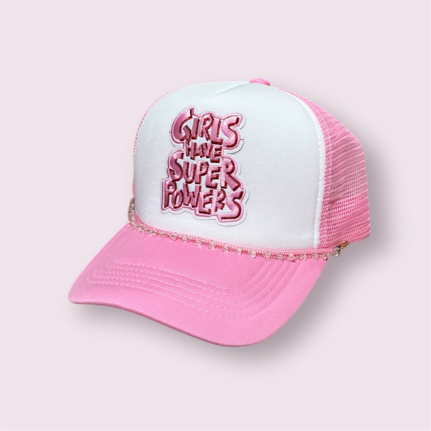 Girls Have Super Powers Trucker Hat
