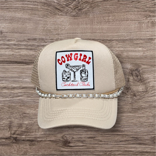 Cowboy Cocktail Club Trucker Hat
